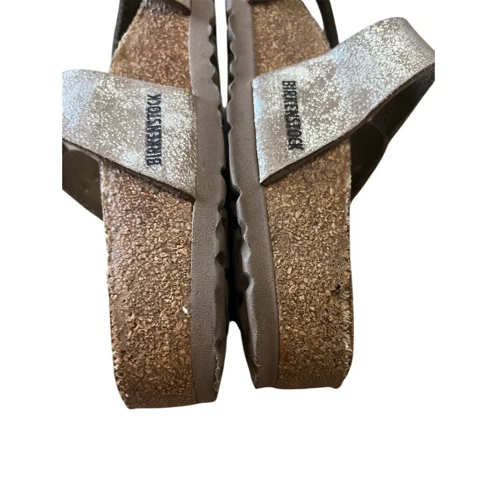 Birkenstock Mayari Womens Thong Sandals Beige Size US 4 EU 35